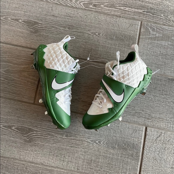 Nike Force Zoom Trout 6 Baseball Cleats Green 11.5 - Picture 1 of 11